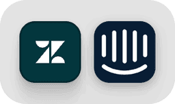Zendesk and Intercom app icons