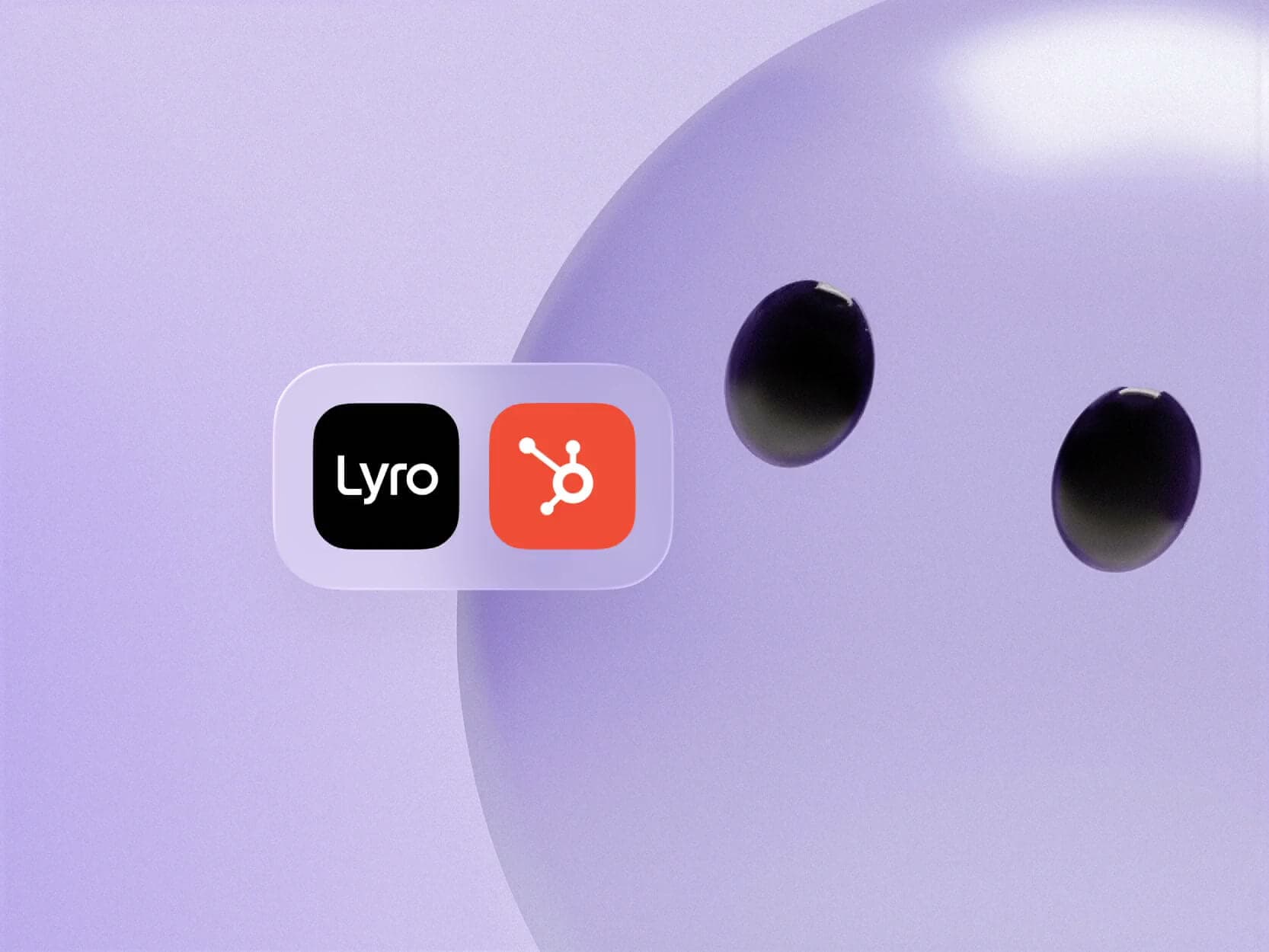 Help desk app icons connected by Lyro