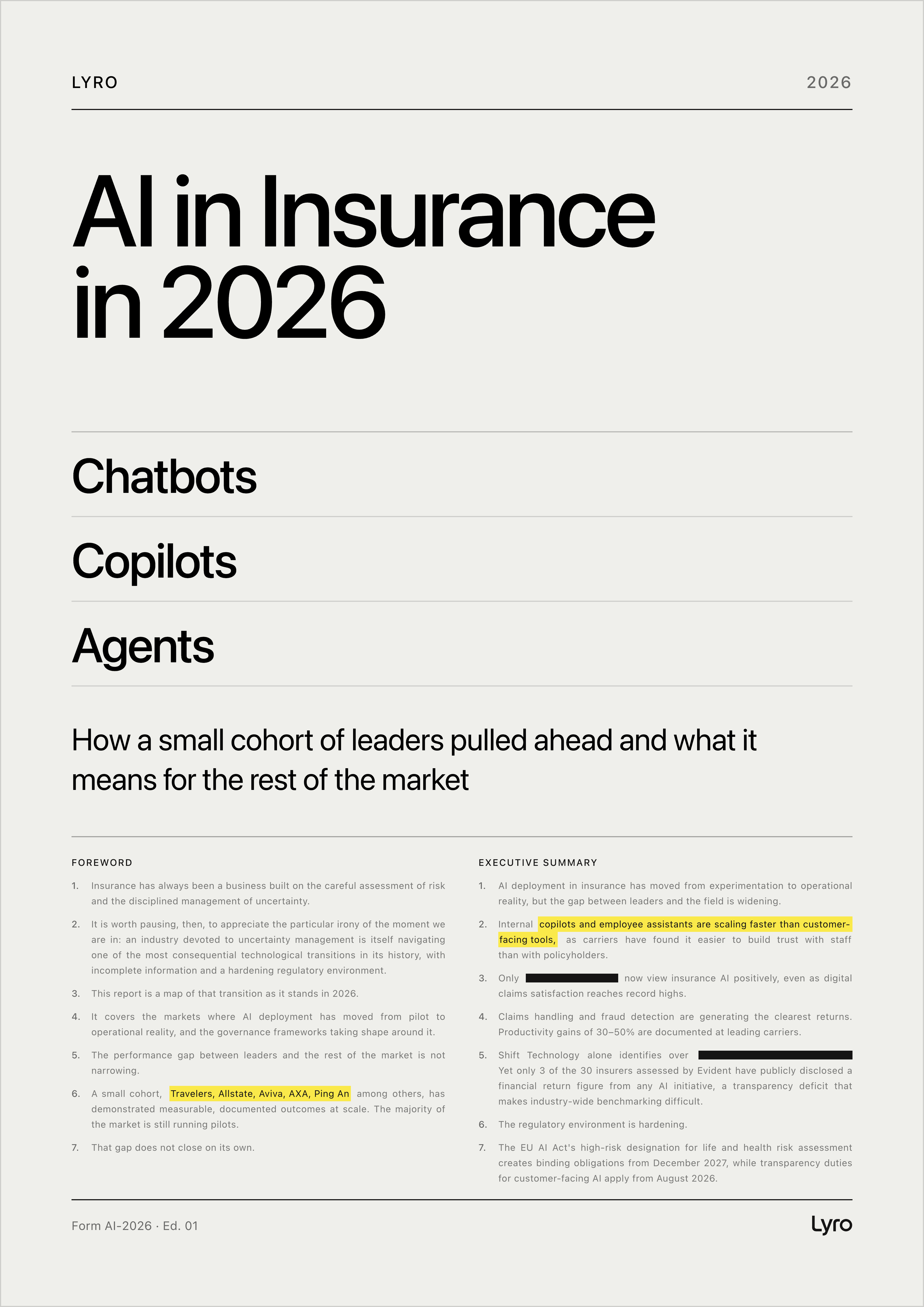 AI in Insurance in 2026