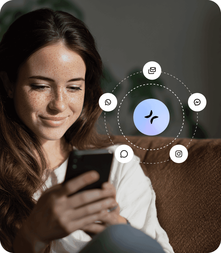 Resolve conversations across every Salesforce channel
