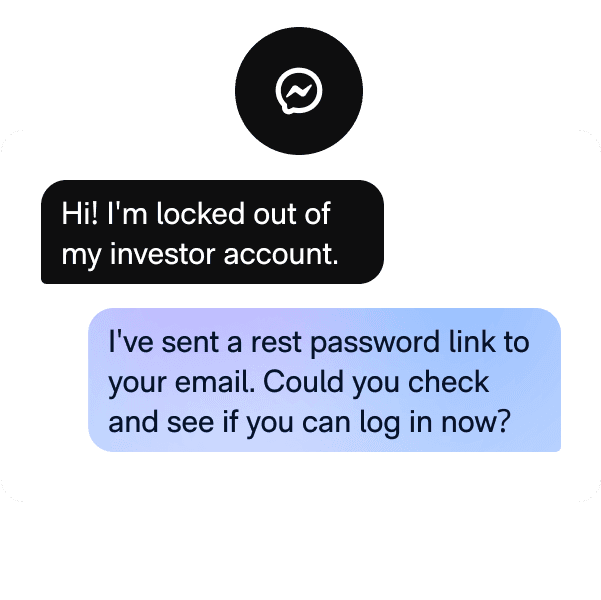 Support customers directly on Messenger